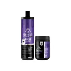 Pó Descolorante 500g Mais Ox 900ml Voluma 30 Fox For Men