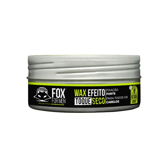 PASTA WAX EFEITO SECO 120G - FOX FOR MEN