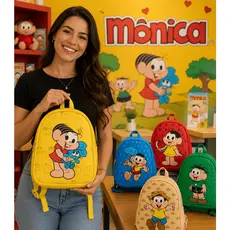 Mochila Turma da Mônica para Aniversário Lembrancinhas kits10/20/30 unidades