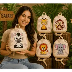 Mochila Safari para Aniversário Lembrancinhas kits 10/20/30 unidades