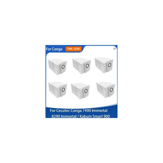 Kit 2 Sacos de Reposição para Robô Aspirador Cecotec Conga e Kabum Smart 900