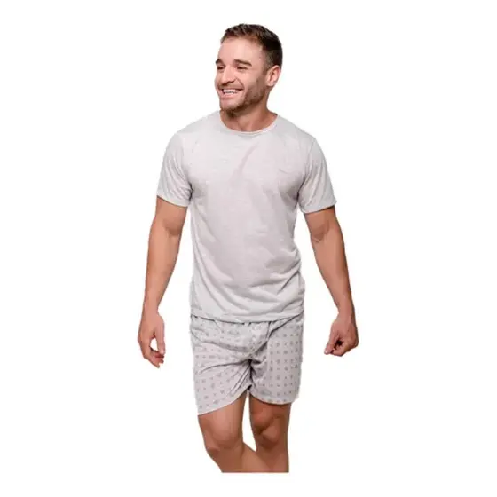 Pijama Masculino Adulto Camiseta/shorts Diones 902 Casapaula