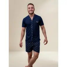 Pijama Masc Americano Manga Curta E Short Diones 916 Casapaula