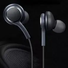 Kit 3 Fone de Ouvido com Microfone e Fio Resistente volume intra-auricular de metal magnético Mp3 Mp4 - Preto