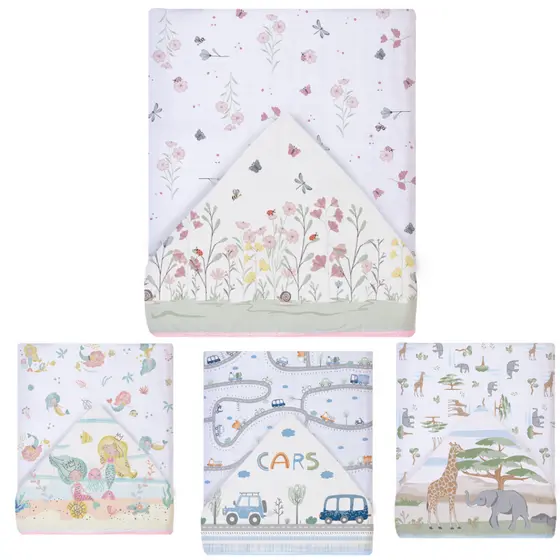 Toalha Soft 2 Camadas com Capuz estampado