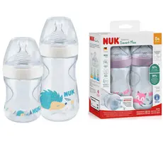 Kit 2 Mamadeiras Smart Flow  Essence 150ml/270ml Da NUK