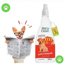 Kit Educador Sanitário Pet Clean Xixi Stop + Xixi Aqui