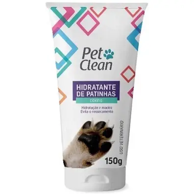 PET CLEAN Hidratante para patinhas cães e gatos coxins e cotovelos 150g