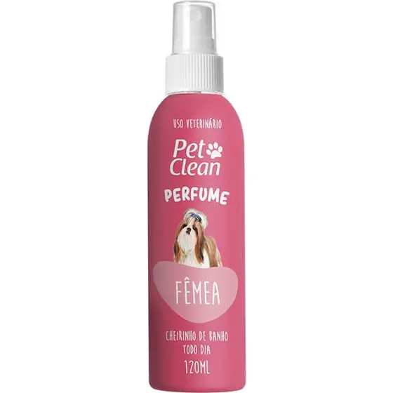 Perfume Pet Clean Fêmea para Cães e Gatos