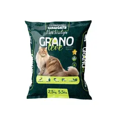 Areia para gato - Grano Leve 2,5kg - bentonita + celulose