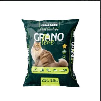 areia de gato Grano Leve: A escolha perfeita para a higiene do seu gato! betonita + celulose
