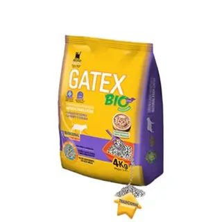 Areia para gato - Gatex Tradicional (4Kg)