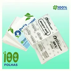 Tapete Higiênico Ecológico de Jornal - Folhas Grandes de Qualidade (Pacote com 100 unidades)
