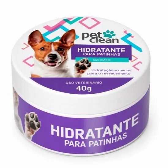 Pomada Manteiga Hidratante Creme para Patas Coxins Patinhas Ressecadas Pote Potinho 40g - Pet Clean