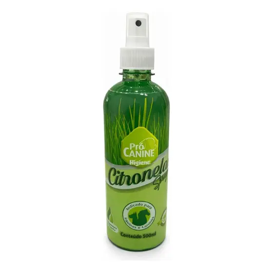 Spray Repelente Citronela Cachorro Cavalo 500ml Prócanine