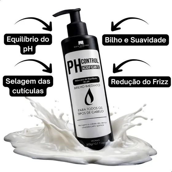 Acidificante Equilibrio Ph Balancer Tratamento Capilar 300g