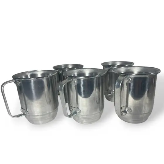 kit de 10, Copo de Alumínio Cônico 350 ml N8