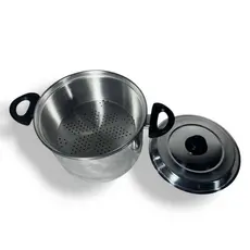 PANELA 3 EM 1 EM ALUMÍNIO POLIDA 22 CM