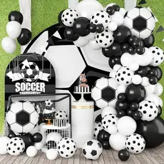 KIT- COM 10 BALÕES DE FUTEBOL REDONDO 18'' 45CM