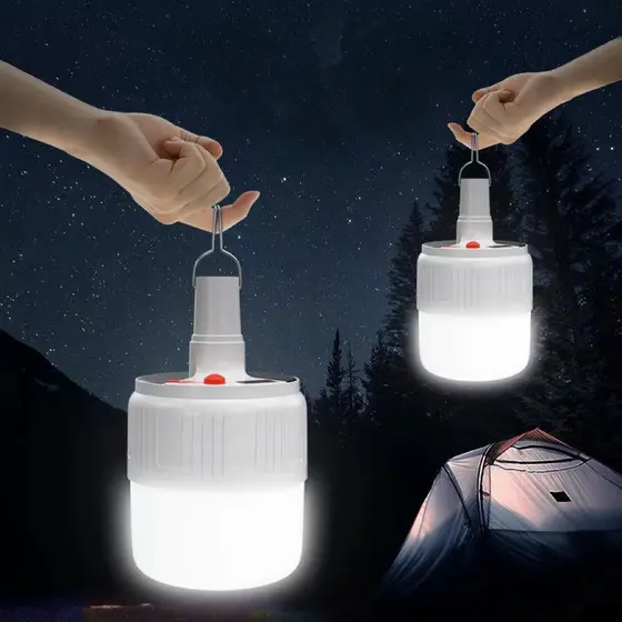 Lâmpada LED USB Recarregável 30W Portátil Para Acampamento/Decoração Da Casa