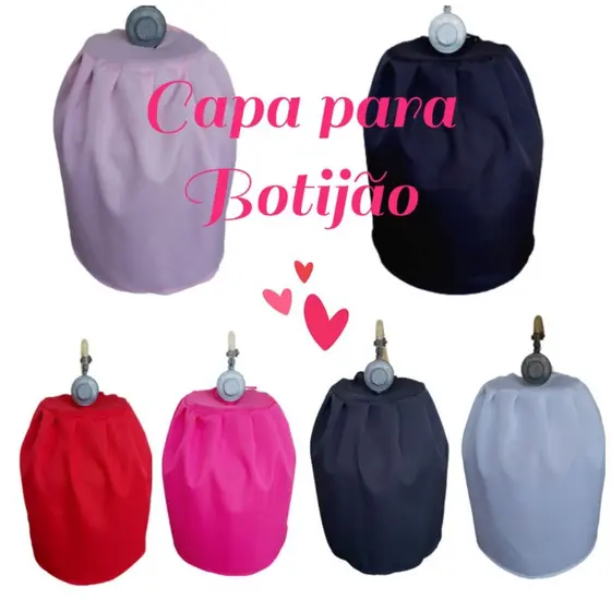 Capa para Botijão de Gás em tecido várias cores liso