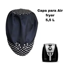 Capa Para Air fryer Fritadeira elétrica 5,5 Litros