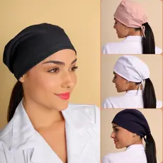 Bandana Touca Cirurgica Enfermagem Veterinaria Odonto Boleira unissex
