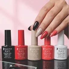 Kit 5 Esmaltes Em Gel Master K&S UV LED 10ml Alta Durabilidade Cores Vibrantes