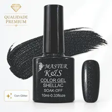 Esmalte em Gel UV LED Master K&S 10ml Alta Durabilidade Brilho Intenso Escolha a Cor