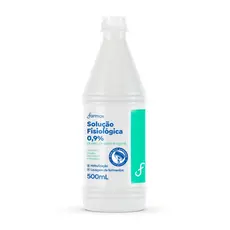 Soro Fisiológico Sorimax Farmax 500ml Solução Fisiológica 0,9% Lavagem Nasal Hidratação e Limpeza