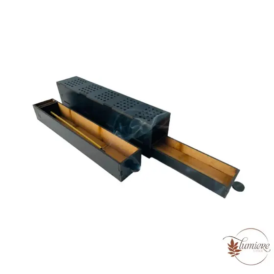 Incensário, porta incenso em MDF 3mm com duas gavetas, LANÇAMENTO EXCLUSIVO.