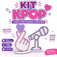 Kit 2 unidades display KPOP, display para decoração KPOP