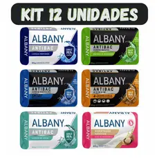 Sabonete Albany Kit Com 12 Unidades 85g A Escolher