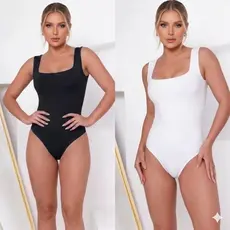 body quadrado alça fina