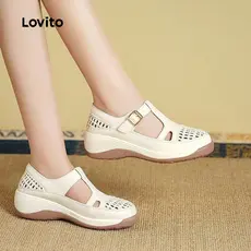 Lovito Sapatos Mary Janes Elegantes de Lazer para Mulheres LFA91122