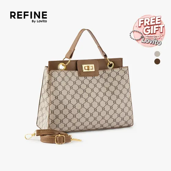 (Refine by Lovito) Bolsa De Ombro Pequena De Luxo Para Mulheres Com Presbiopia LR27A156