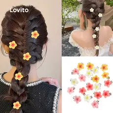Lovito Clipes de Cabelo Jacquard LCS28A112
