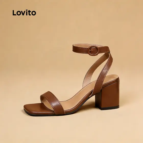 Lovito Saltos Grossos Elegantes Saltos para mulheres LFA109113