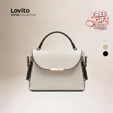 (Bags) Refine by Lovito Casual liso pequeno quadrado Bolsa feminina LFAR9075
