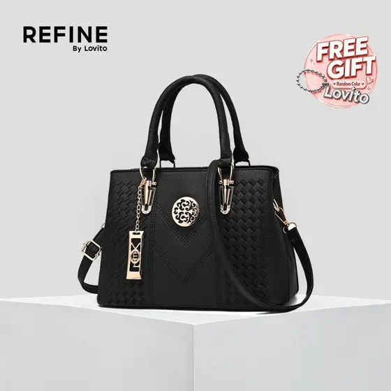 (Refine by Lovito) Bolsa Tiracolo Compacta Para Mulheres LFR13117