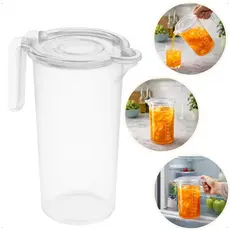 Jarra Medidora 850ml Top Mix Nitron para Suco Vitaminas Receitas Cozinha Plástico Resistente