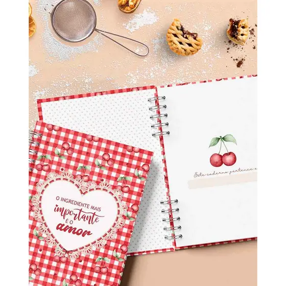 Caderno de receitas livro de receitas caderno de receitas pernonalizado