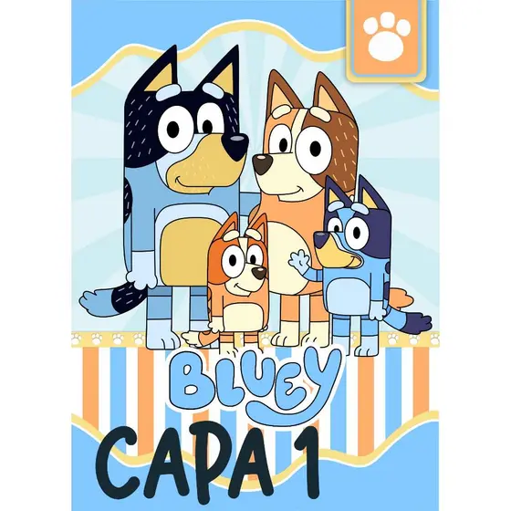 AGENDA - CADERNO UNIVESITARIO - CADERNO A5 15X21 - BLUEY - VOLTA AS AULAS 2026