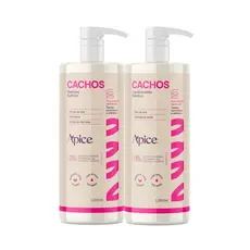 Kit Shampoo E Condicionador Profissinal Linha SOS Cachos Apice