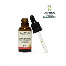 Óleo Vegetal Extra Virgem de Rosa Mosqueta 20ml 100% Puro Rosto Corpo e Cabelo | BelezaNatu