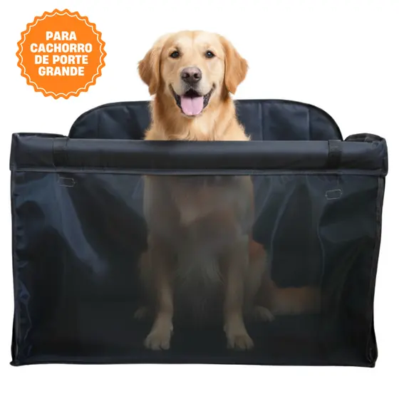 Assento de Carro Para Cachorro Médio e Grande Porte Cadeirinha Para Transporte Viagem Pet Seguro