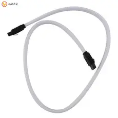 50 cm Ssd Sata Iii 3.0 Gb / S Cabo De Dados 7pin 6 Sata3 (Branco) Em Estoque