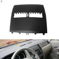 Saída De Ar Condicionado De Carro Painel De Acabamento-Instrument Ventilaçãos Capa Shell Para Nissan Tiida2005-2011Preto
