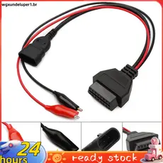 Para fiat 3 Pinos Alfa Lancia A 16 OBDII OBD2 Obd-II Adaptador De Conector Cabo De Diagnóstico