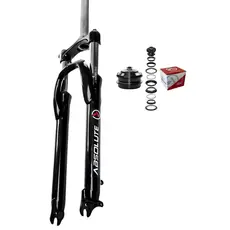 Garfo Suspensão Bike Aro 29 Absolute Mxfk18 Aheadset Com Trava + Caixa De Direção